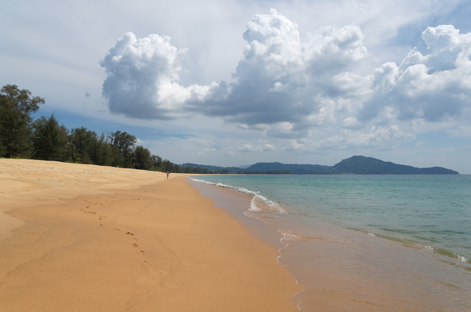 Mai Khao Beach 2, Phuket, Thailand, März 2013