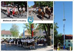 Maibaum aufstellen,