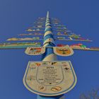 Maibaum in Moosach bei Grafing