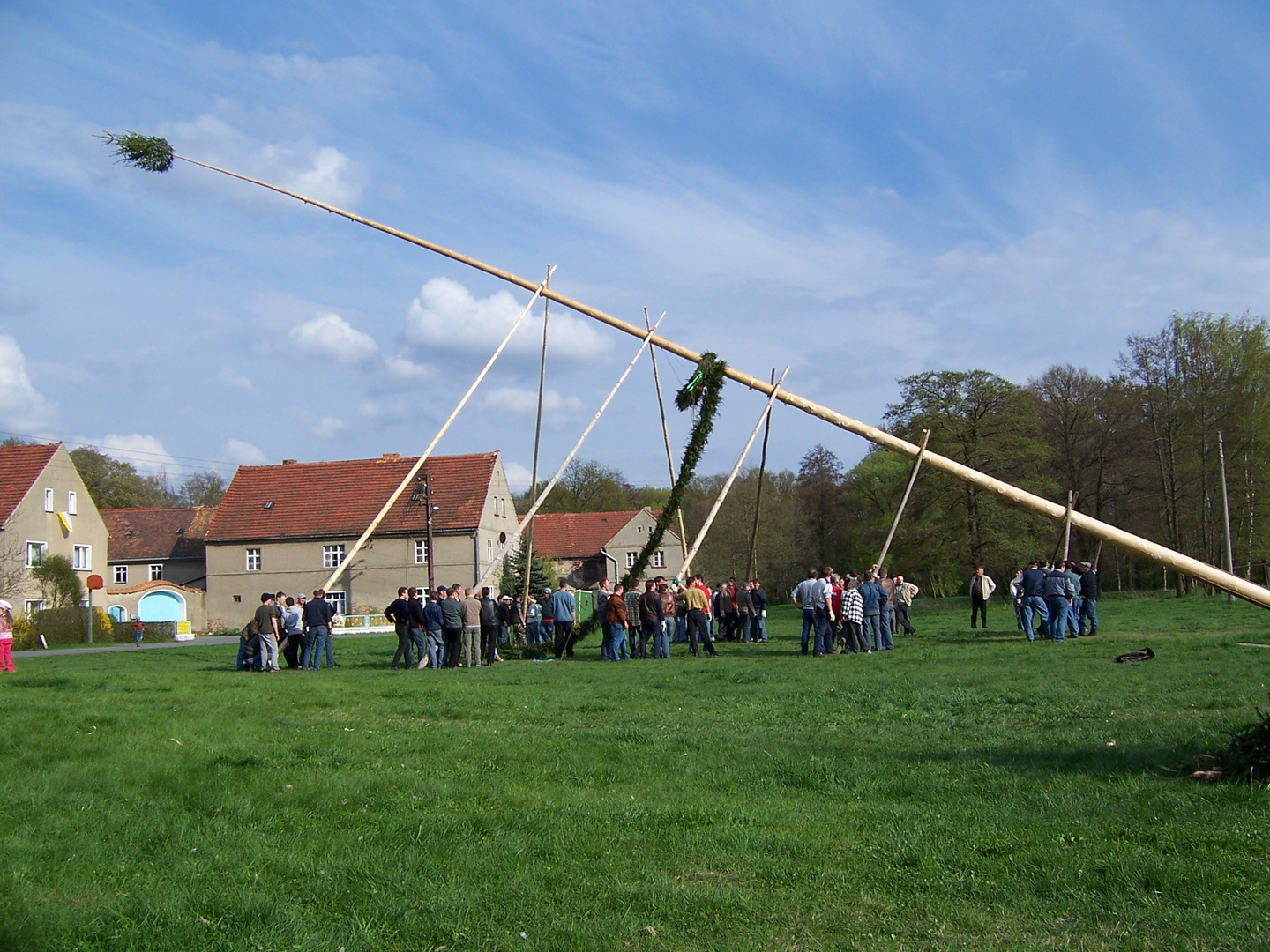 Maibaumstellen 1