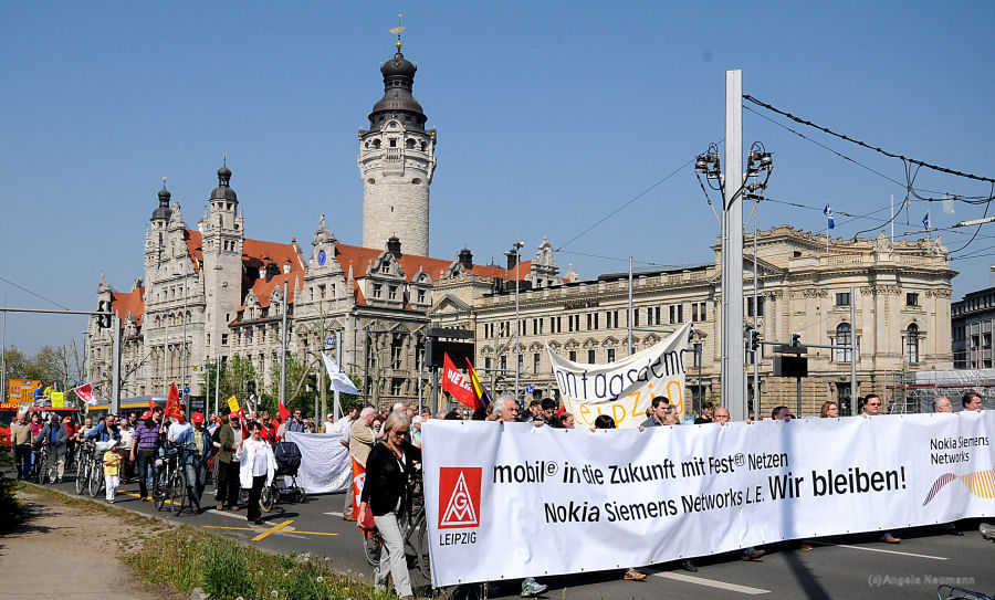 Maidemo Leipzig "Gemeinsam für ein gutes Leben!" NSN