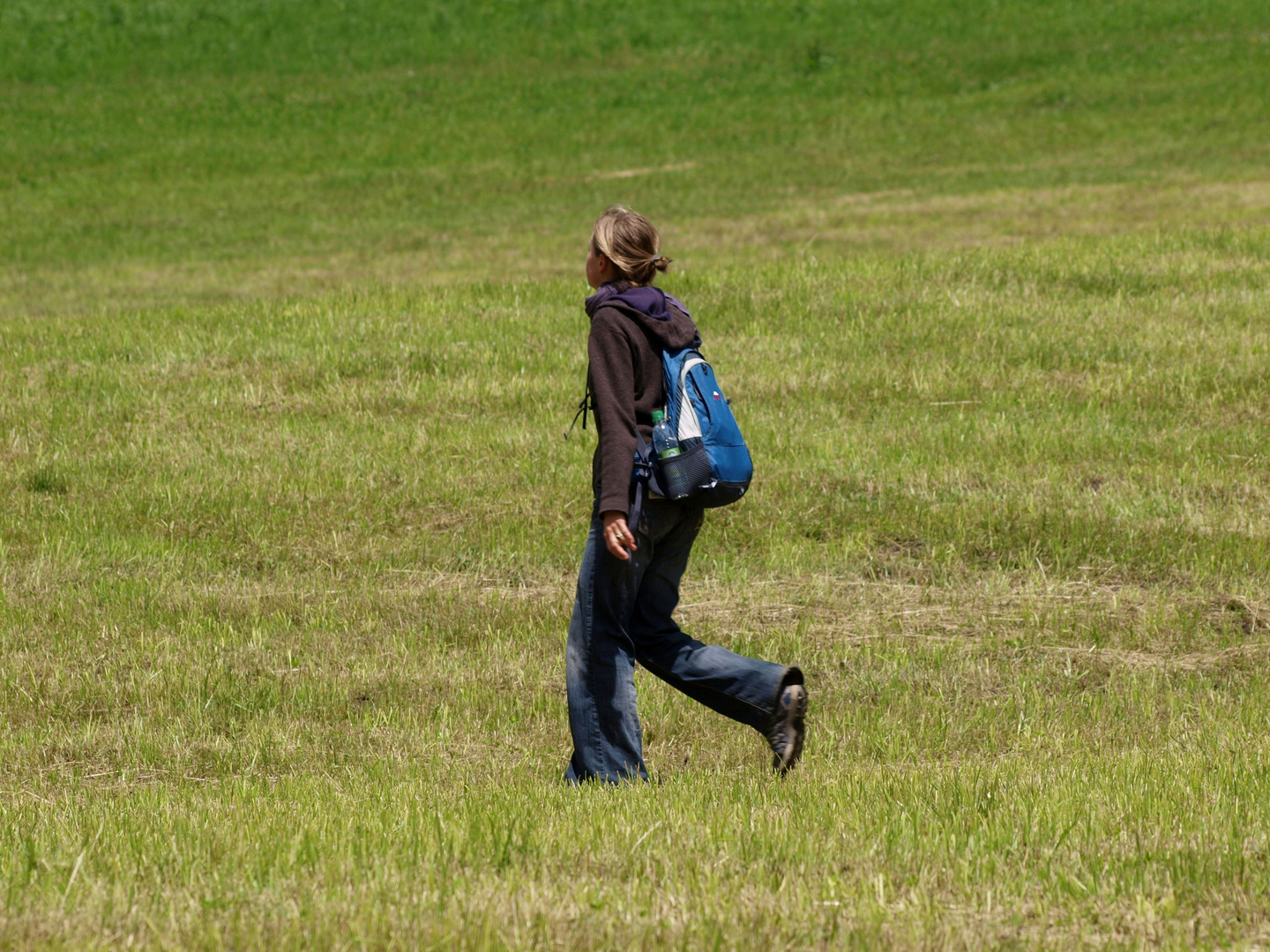 Maiden in the meadow