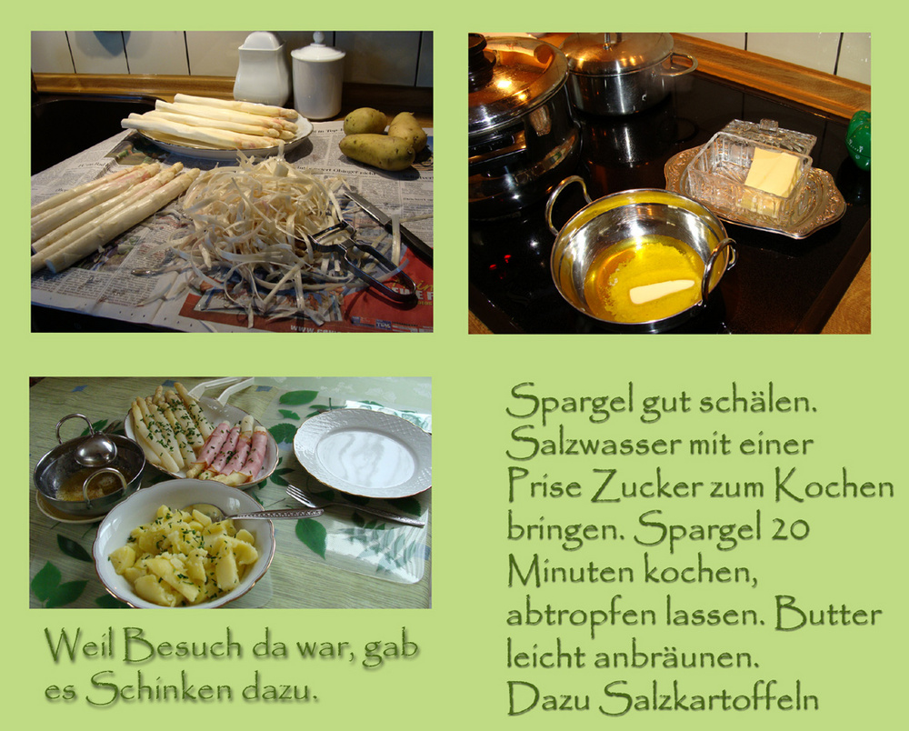 Maienzeit - Spargelzeit