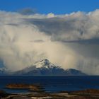 Maigewitter an nordischer Küste