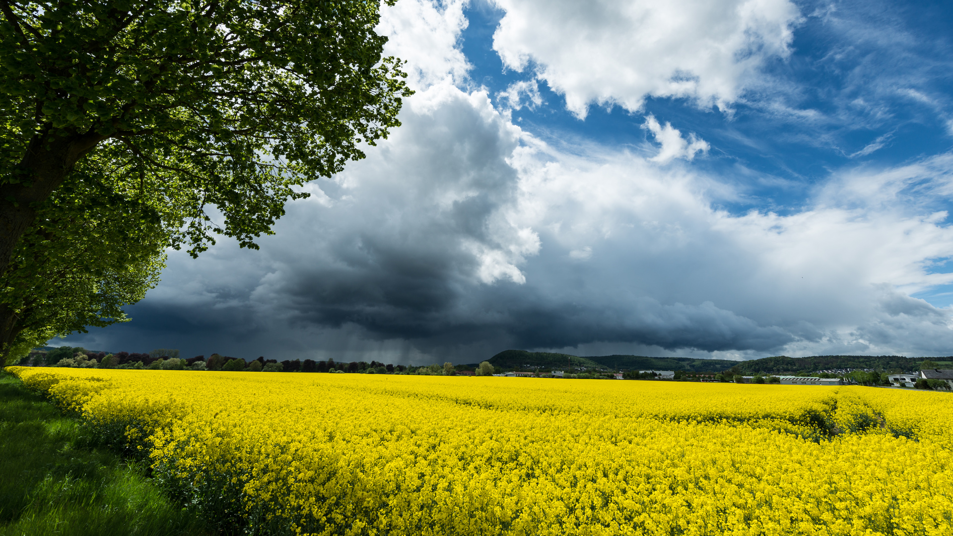 Maigewitter im Weserbergland