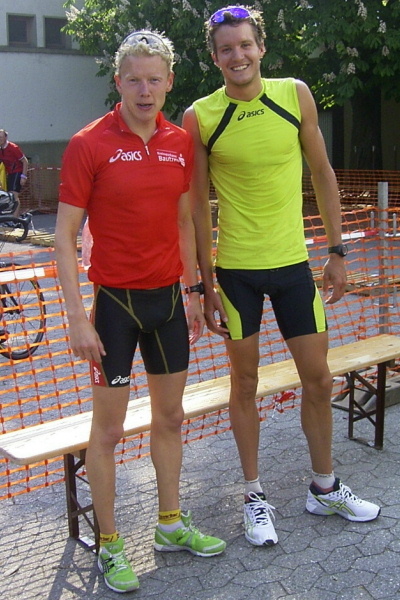 Maik Petzold und Jan Frodeno