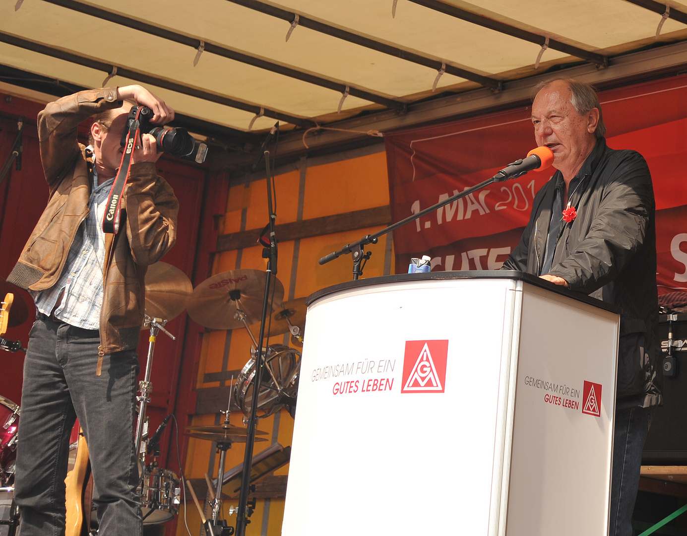 Maikundgebung in Siegburg 1.Mai 2014