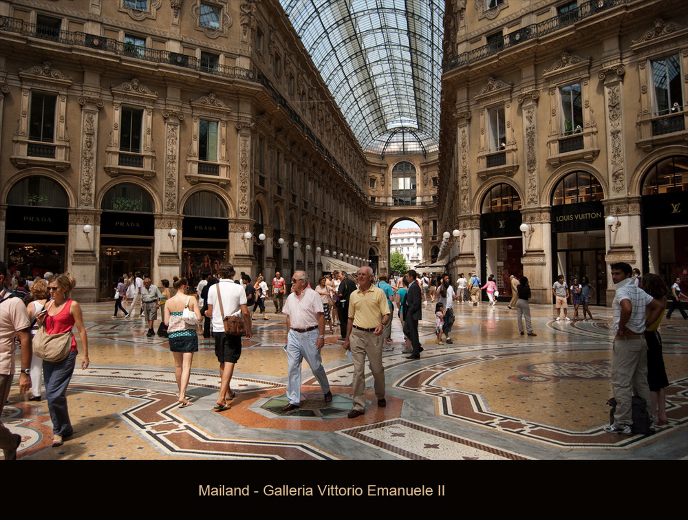 Mailand 2- Galleria Vittorio Emanuele II