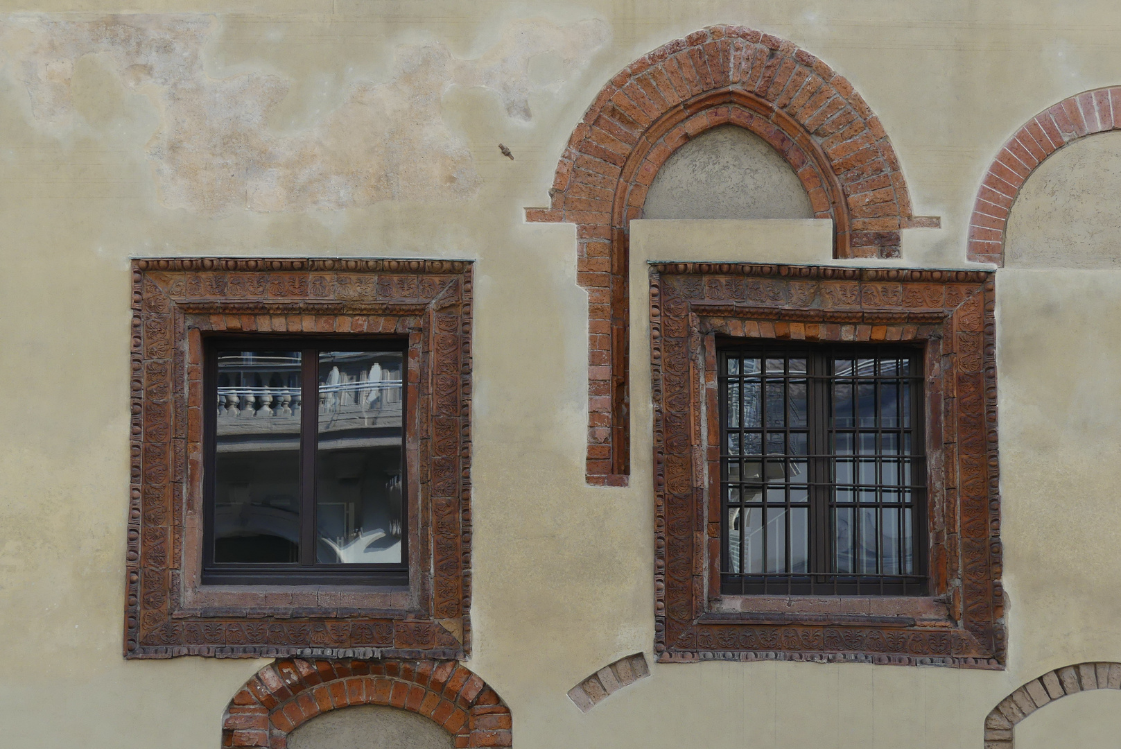 Mailand - Fenster und Fassade