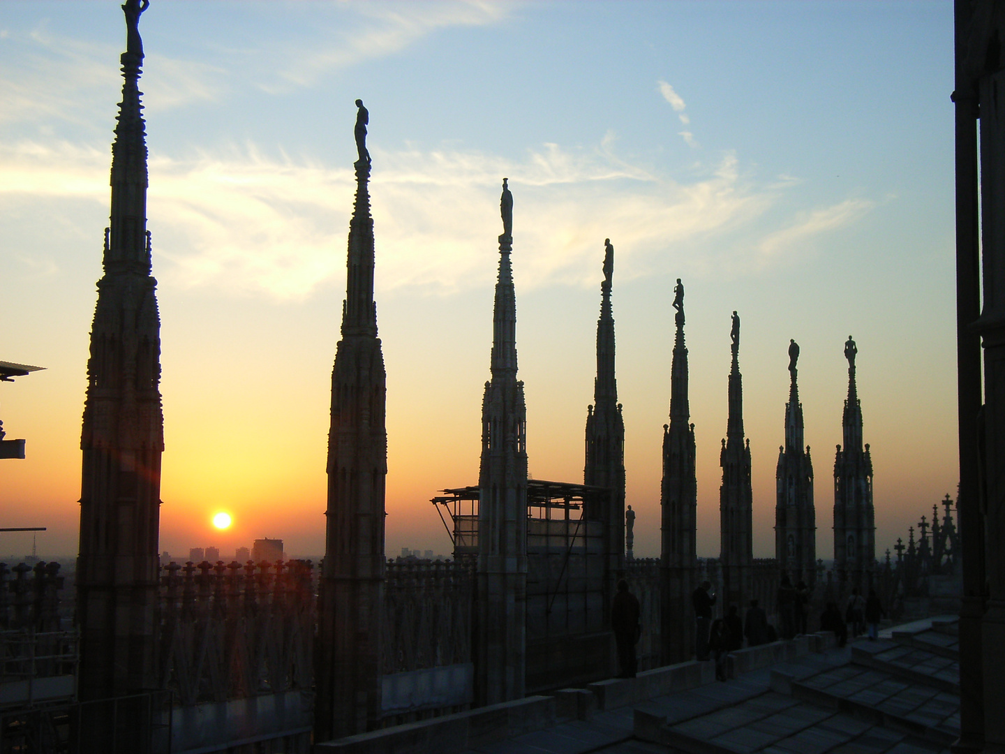 Mailand Sonnenuntergang