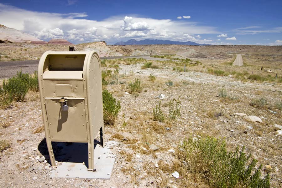 Mailbox, Navajo Reservation, Southeast Utah