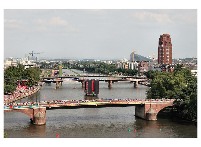 Main Arena Frankfurt "von oben"