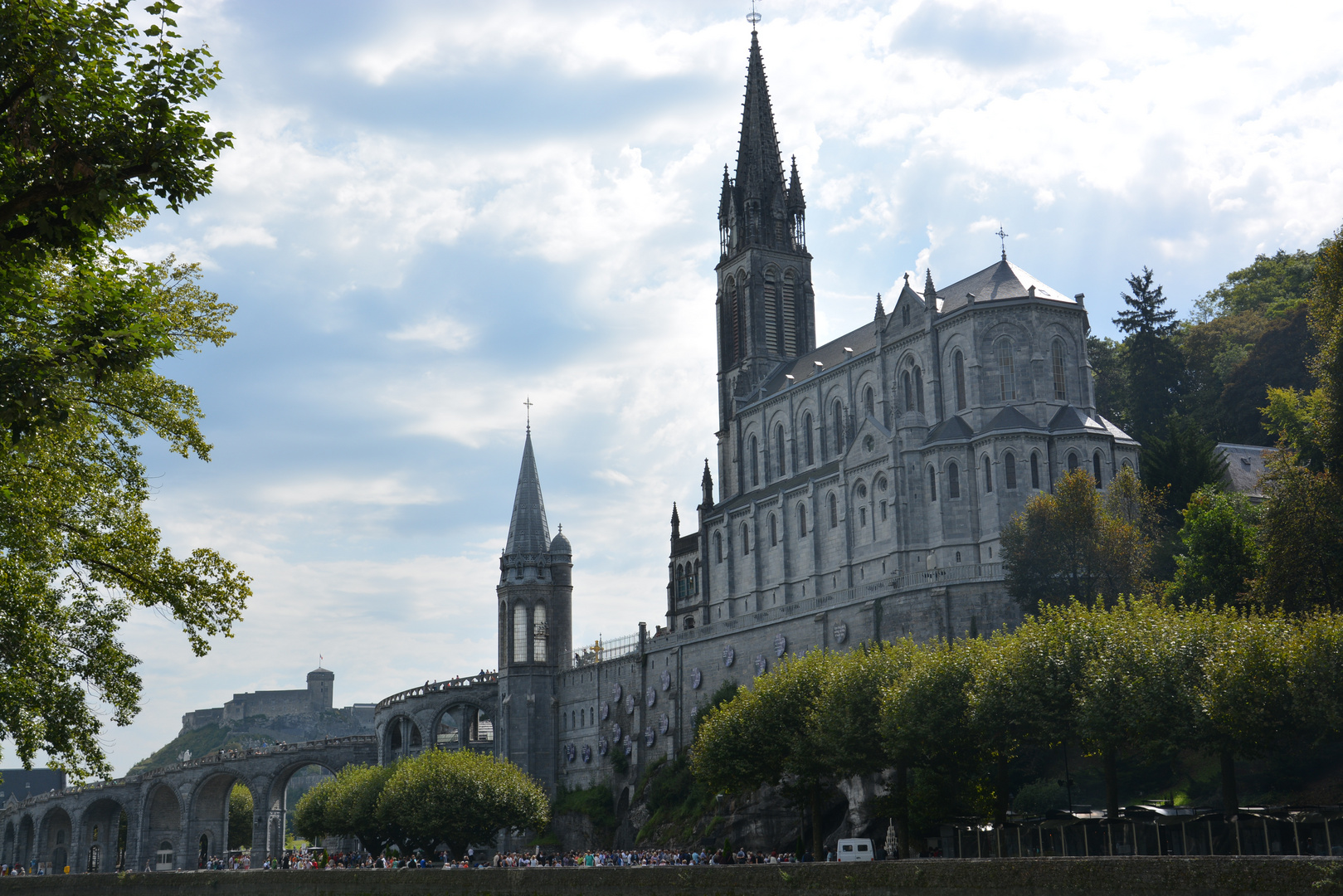 Main church in Lourdes