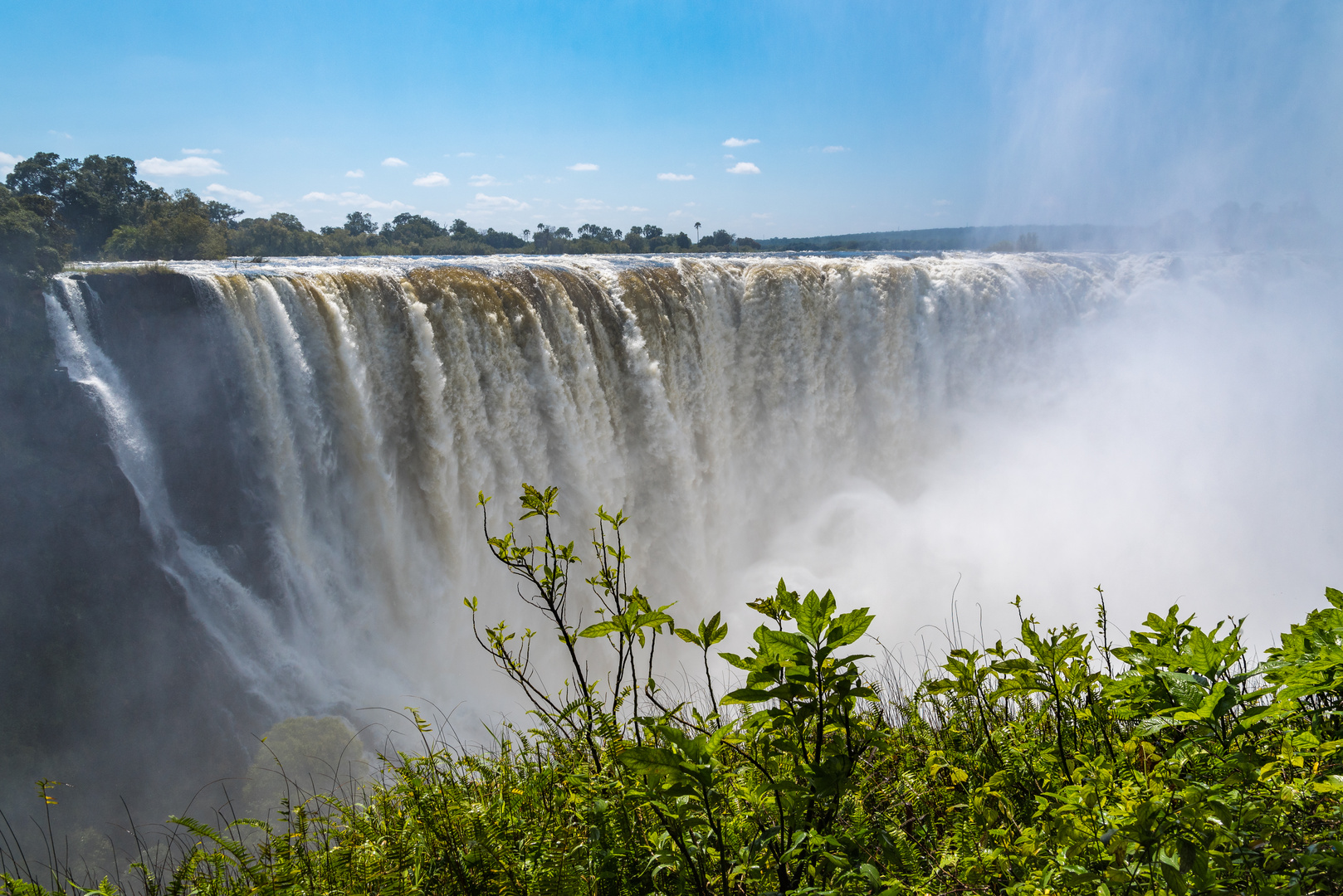 Main Falls mit Schleier