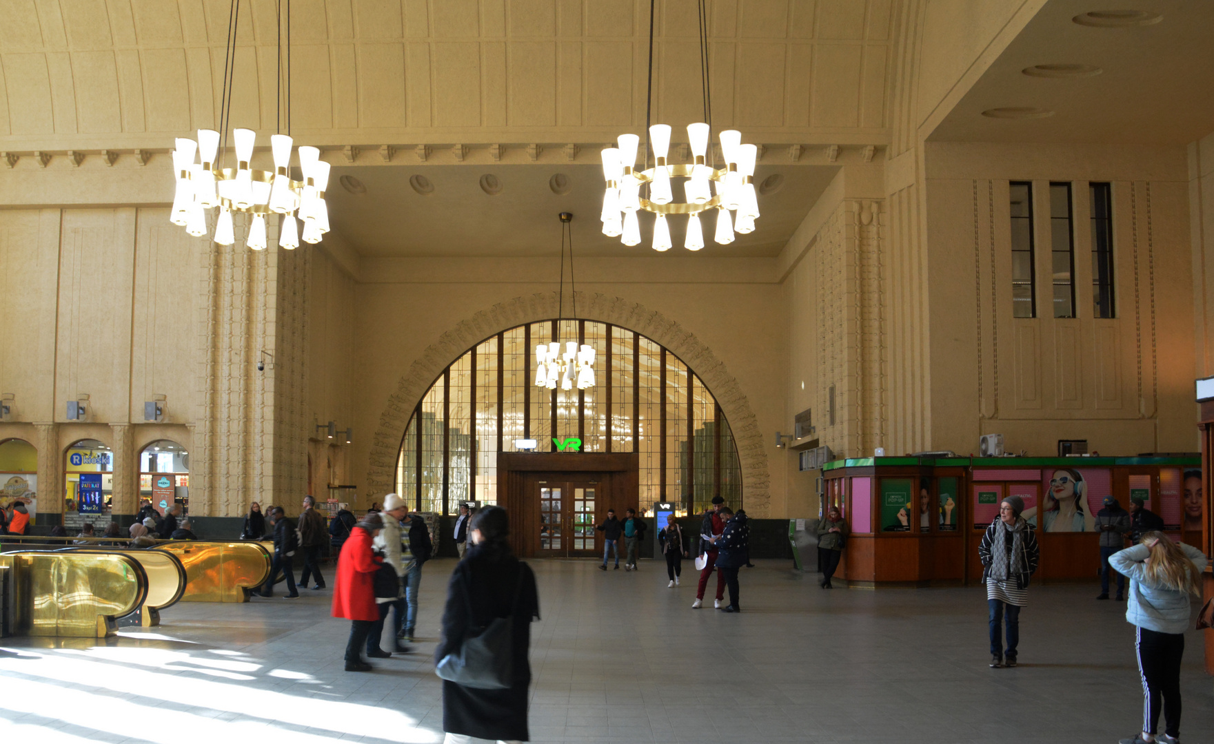 Main hall on Helsinki Railwaystation