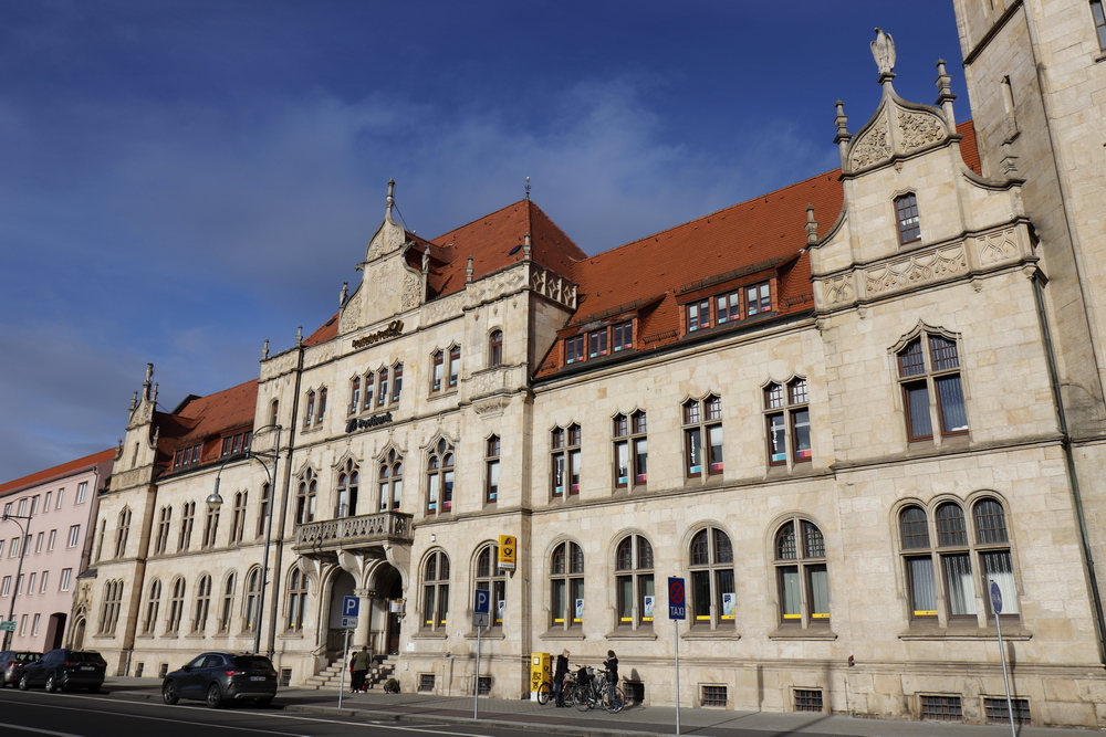 Main post office in Dessau