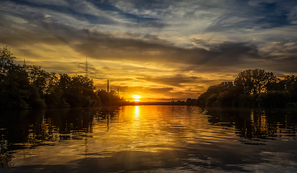 Main Sonnenuntergang