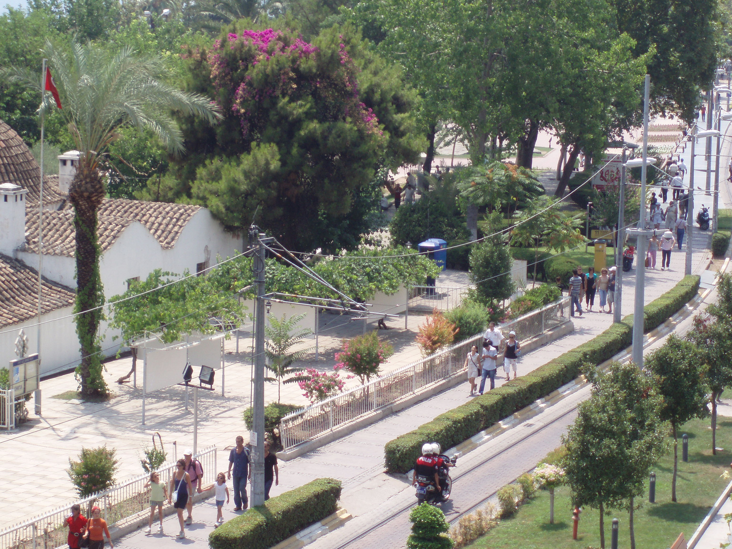 main street of Old city Antalya