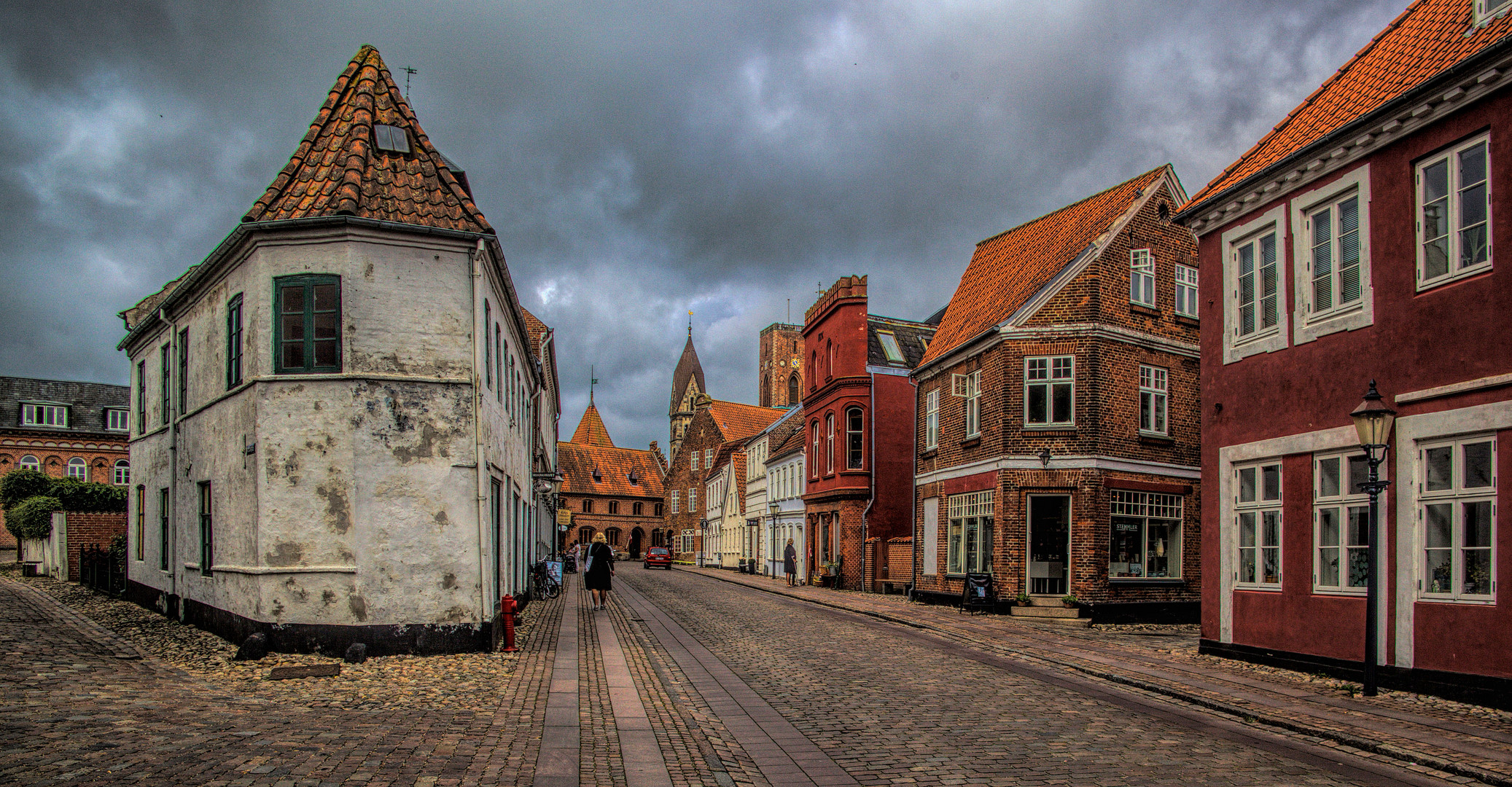 "Main Street" - Ribe, Dänemark ...