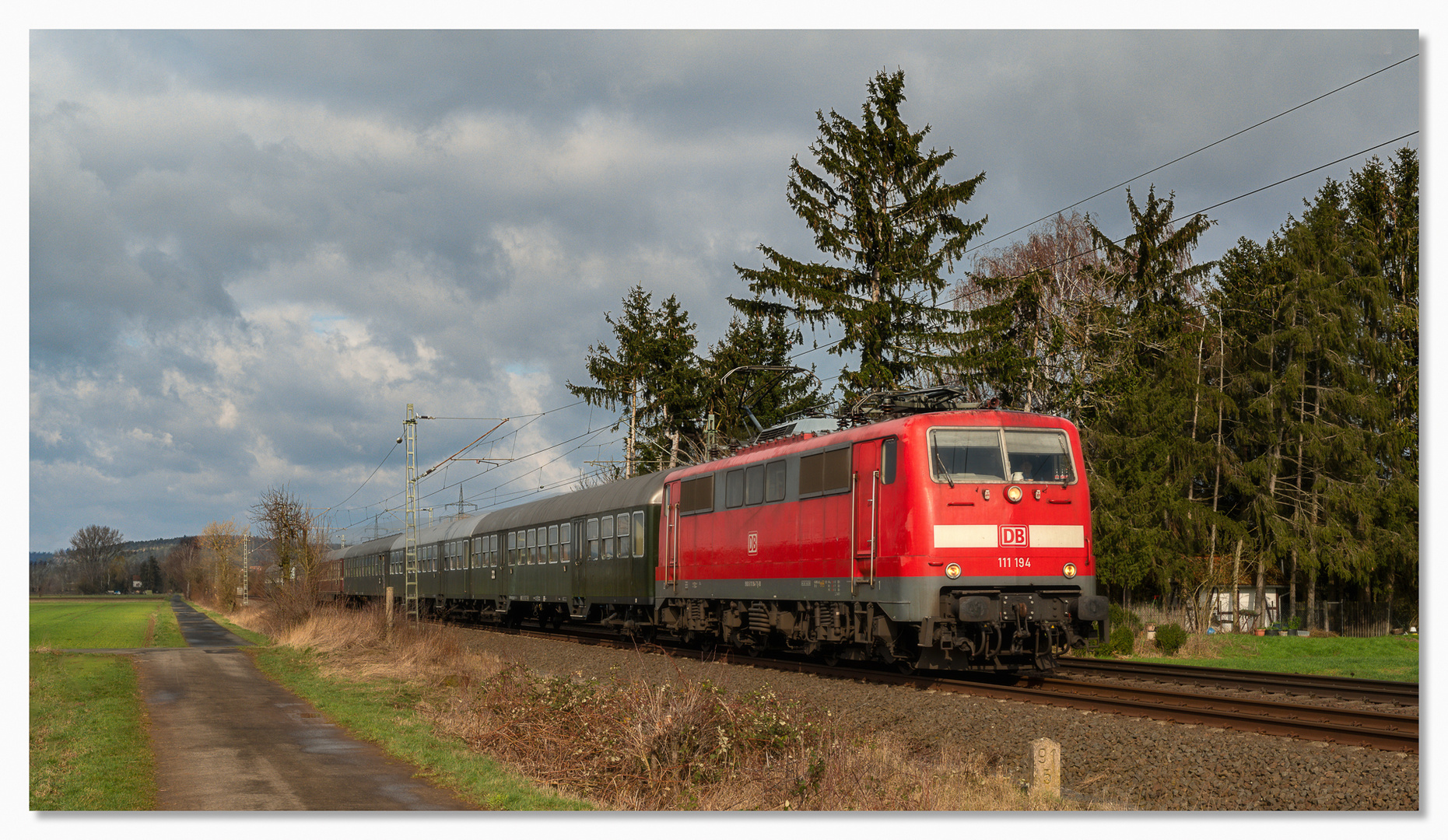  Main-Weser-Bahn - Kilometer 91,5