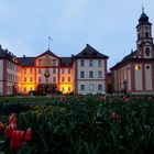 Mainau Schloß in der Abenddämmerung