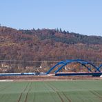 Mainbrücke der NBS bei Wiesen