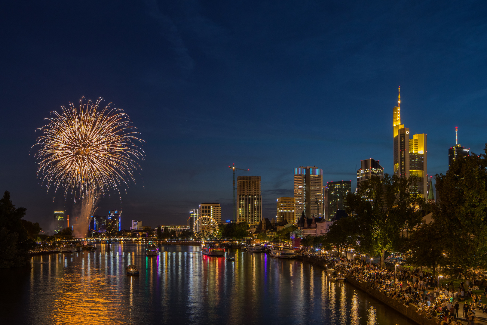 Mainfest Feuerwerk Foto & Bild deutschland, europe, hessen Bilder auf