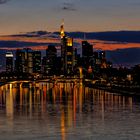 Mainhattan Skyline Abendstimmung