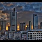 Mainhattan Skyline am Abend