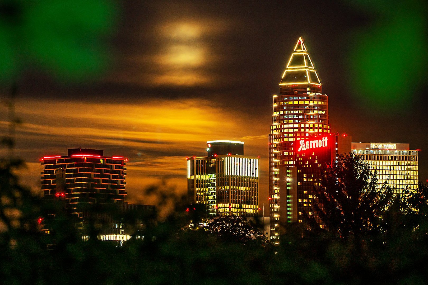 Mainhattan Skyline-Lichter