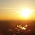 Mainhattan verschönert vom Abendlicht