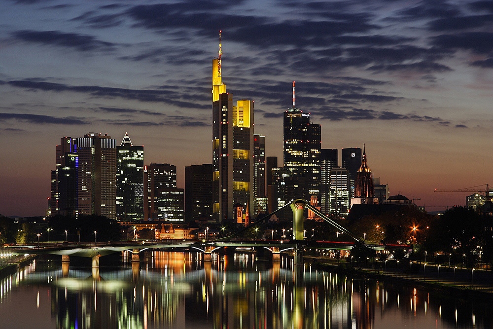 Mainhatten I - Skyline Frankfurt