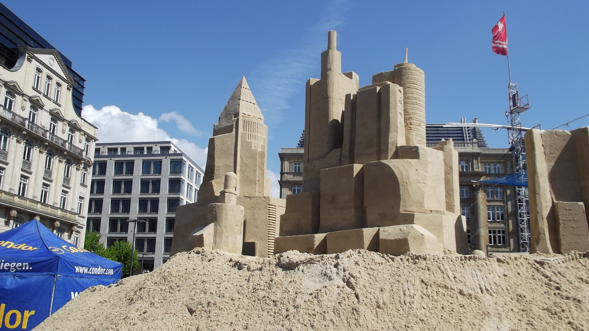 Mainhatten im Sand2