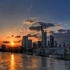 Mainhatten Pannorama bei Sonnenuntergang (reloaded)