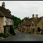 Mainstreet in Castle Combe, Wiltshire - England