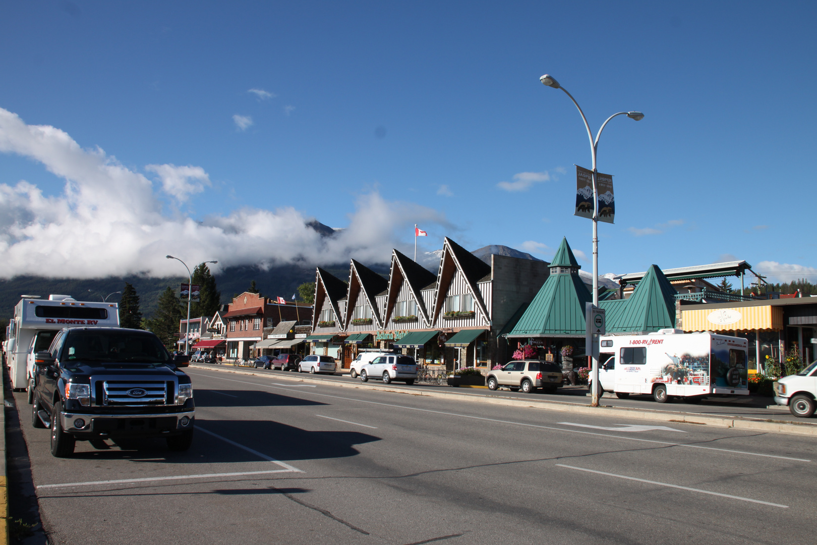 Mainstreet in Jasper