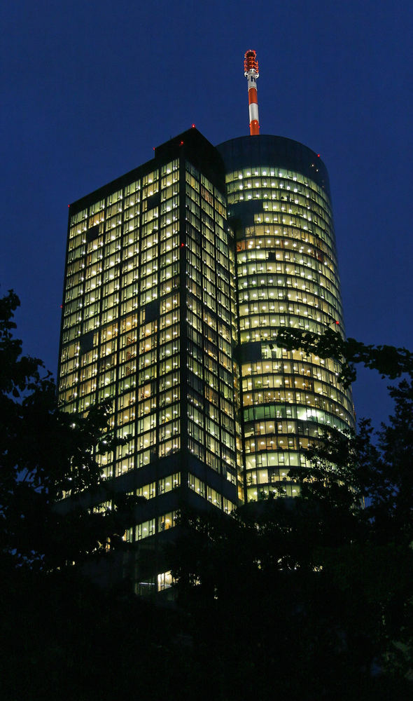 Maintower at night