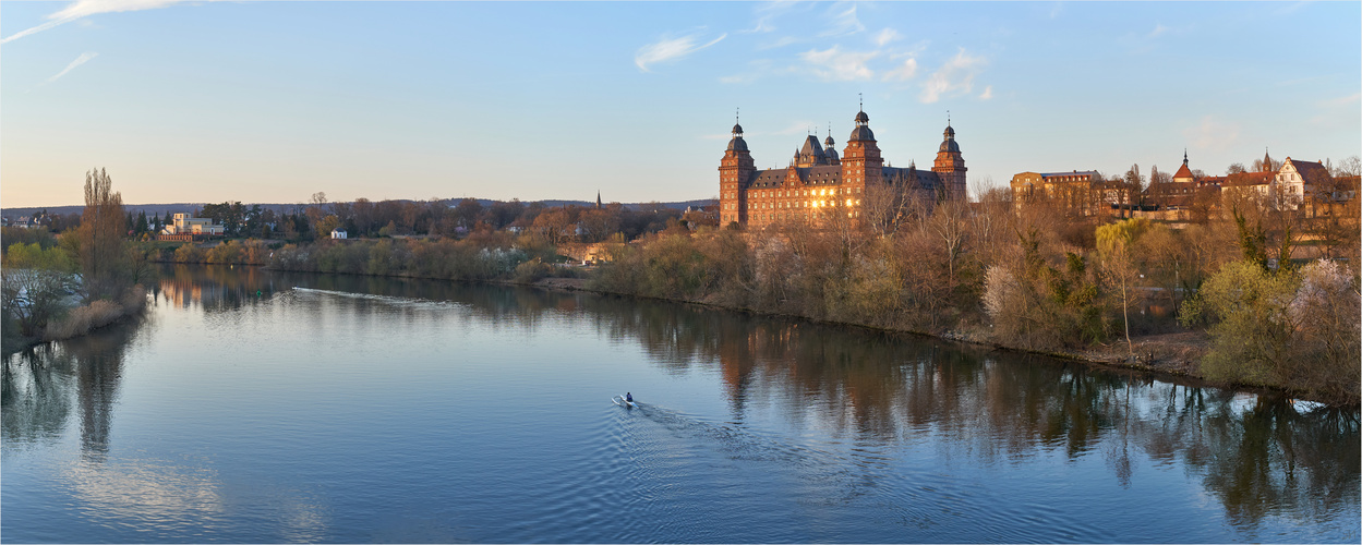 Mainuferpanorama Aschaffenburg