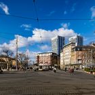 Mainz - Bahnhofplatz im Februar