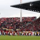 Mainz, Bruchwegstadion, Sonntagnachmittag, kurz vor 14 Uhr