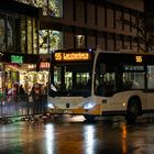 Mainz - Busse kurven durch die Nacht (2)