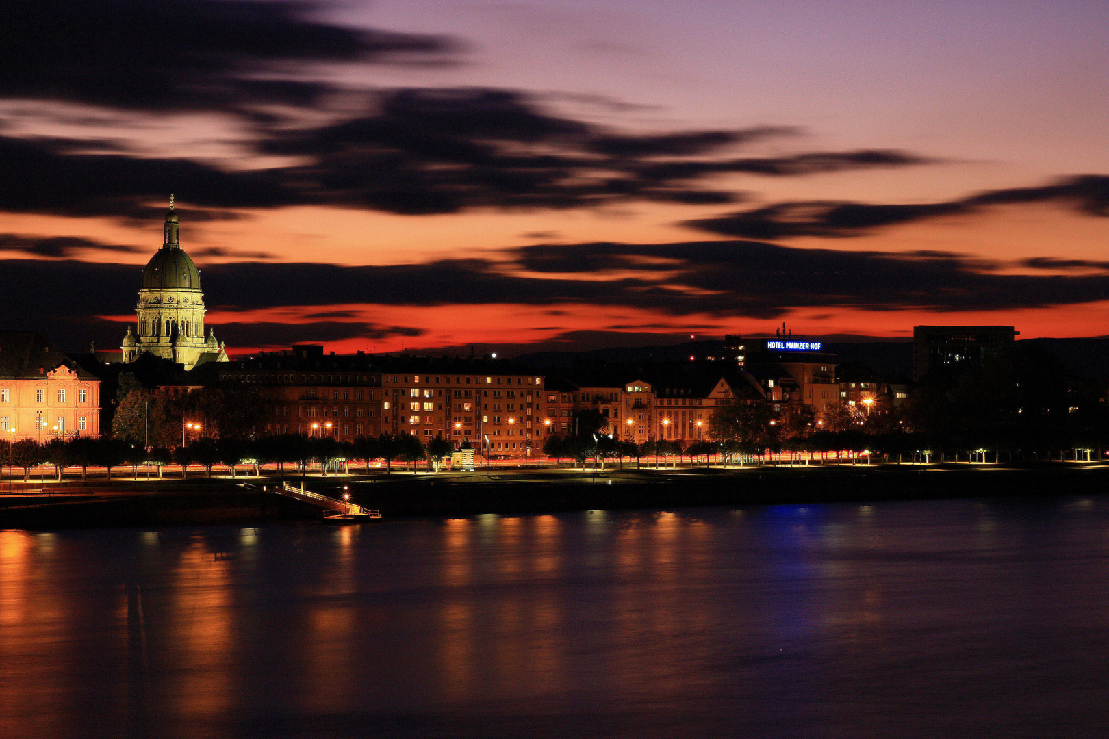 Mainz by night