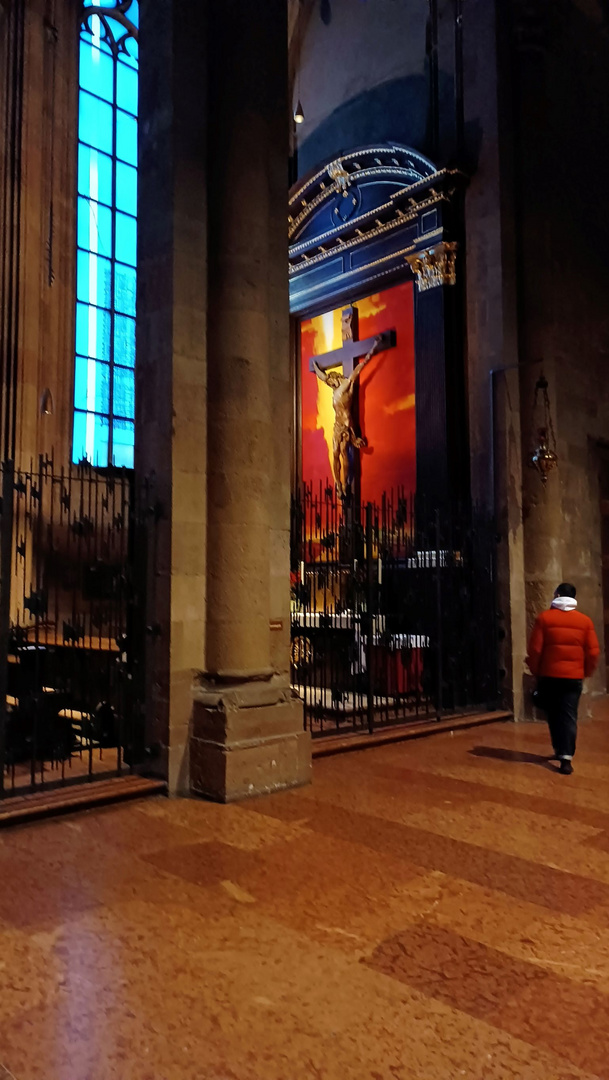 Mainz, der Dom - Das Staunen