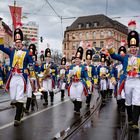 Mainz - Die Füsilier-Garde bei der Parade der närrischen Garden