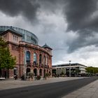 Mainz - Dunkle Wolken über dem Gutenbergplatz | Mai 2021