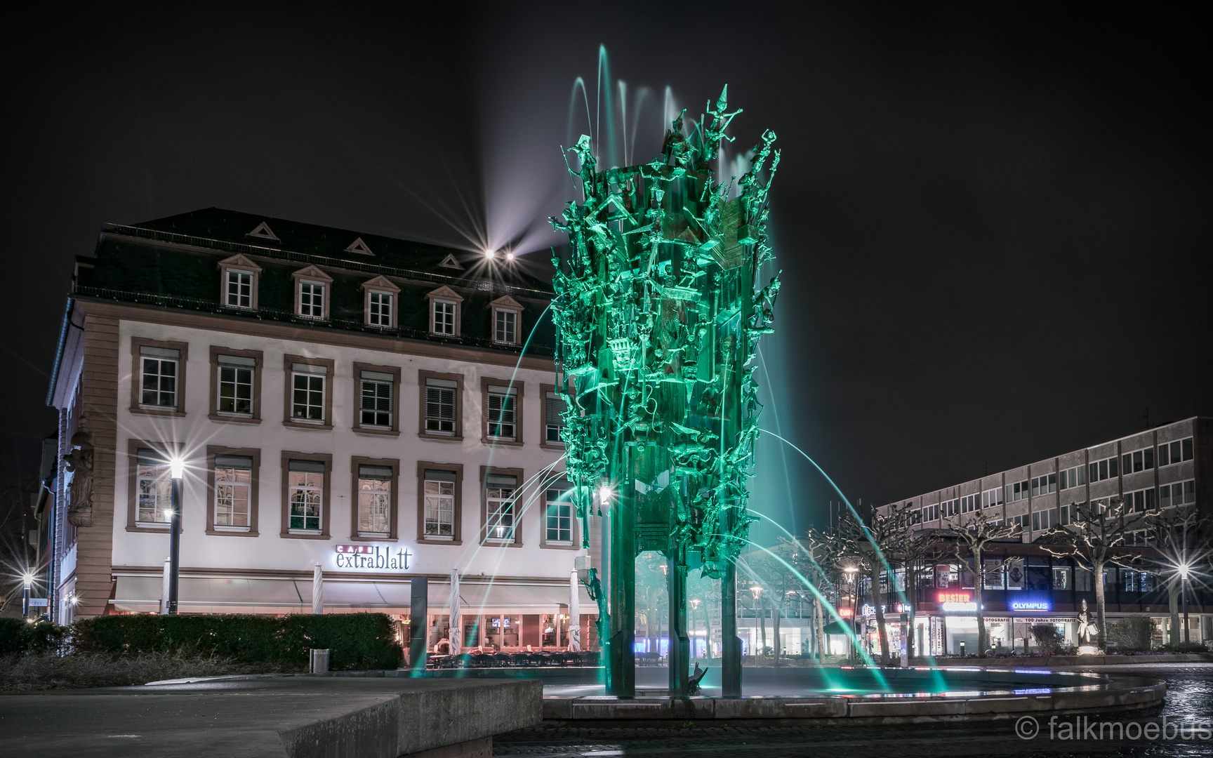 Mainz, Fastnachtsbrunnen, Schillerplatz