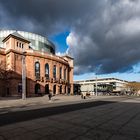 Mainz - Gutenbergplatz mit Staatstheater | Februar 2022