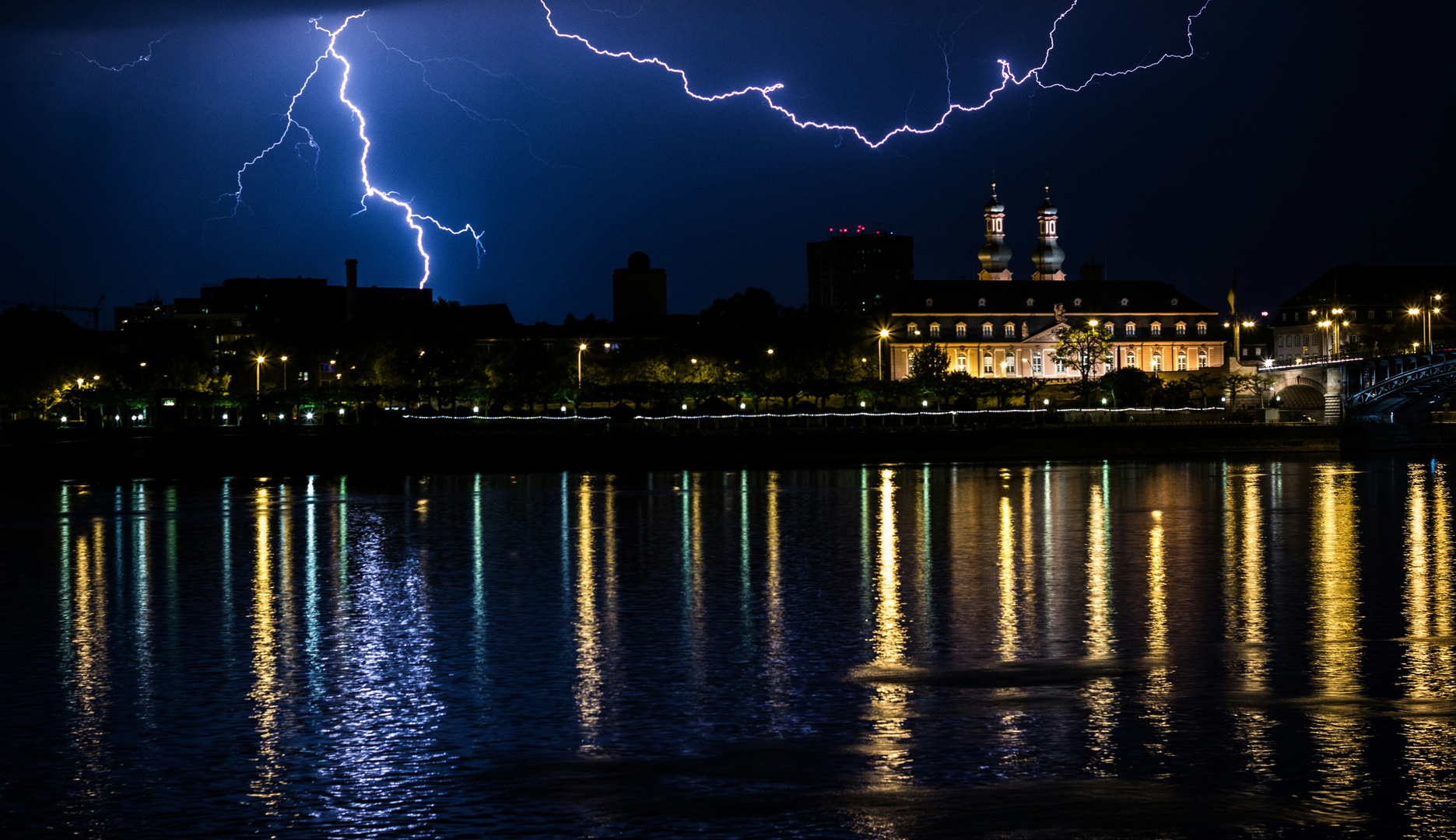 Mainz im Gewitter