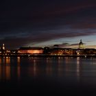 Mainz in der Oktober Dämmerung