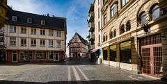 Mainz in Zeiten der Coronoia - Augustinerstrasse und Kirschgarten